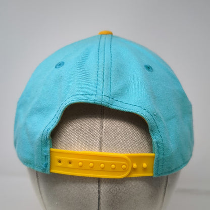 Disney Perry the Platypus Character Face Snapback Blue One Size Hat Flat Brim