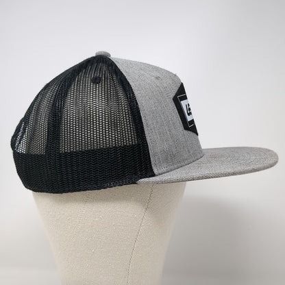 Leatt Trucker Hat Gray One Size Mesh Snapback Flat Bill Cape Town Moto MTB
