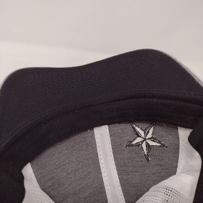 WMS Star Strapback Mesh Back Trucker Hat Gray OSFA Outdoor Cap