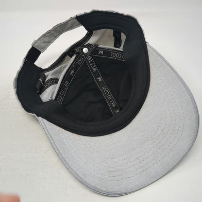 Mission Baseball Cap Gray One Size Cooling Wet to Cool Laser Cut Vent Hat
