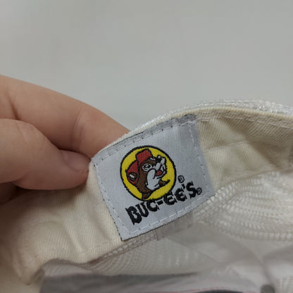 Buc-Ee's Snapback Trucker Hat Red One Size Adjustable Embroidered Mesh Back