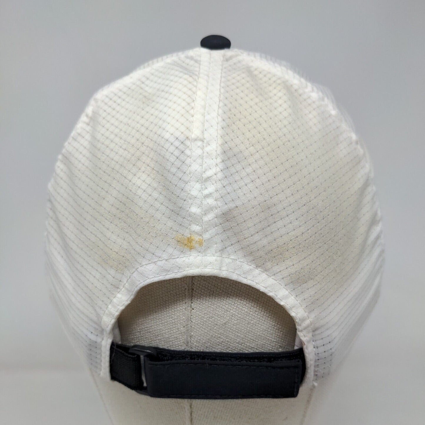 Columbia PFG Stapback Hat Blue One Size Adjustable Vented Holes 110 6 Panel