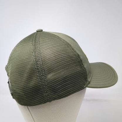 MTN OPS Baseball Cap Green One Size Snapback Mesh Back Hat Conquer More Est 2014