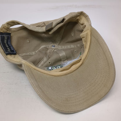 ATT HEADWEAR Baseball Cap Beige One Size Tribal Zuka Brand Juice Logo Curved Hat