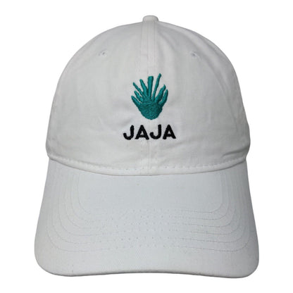 Ja Ja En Ingles Ha Ha Slideback Hat White One Size Port & Company