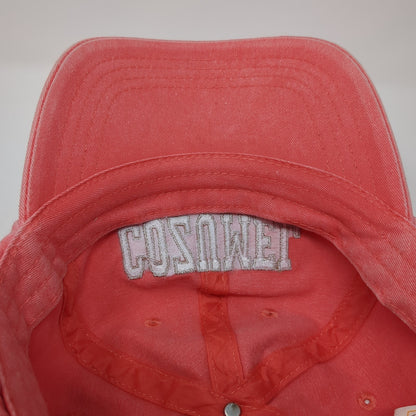 Cozumel Mexico Strapback Hat Pink One Size Embroidered Dkps Gorras
