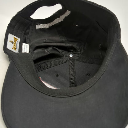 Buck's Bags Baseball Cap Black One Size Strapback D&B Supply Embroidered Hat