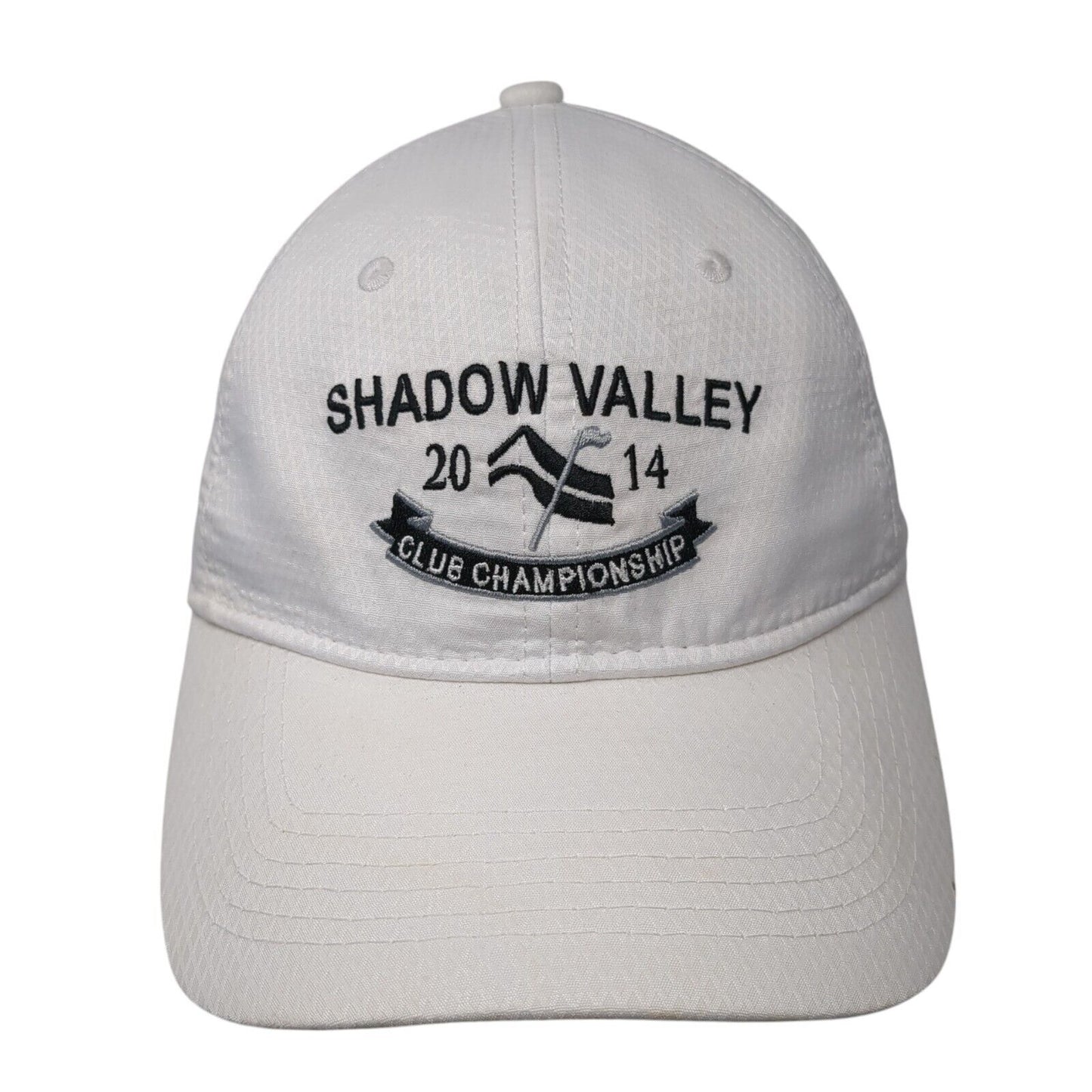 Shadow Valley 2014 Club Championship Slideback Hat White One Size Solid