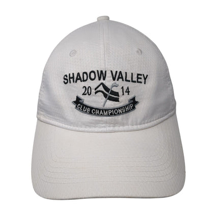 Shadow Valley 2014 Club Championship Slideback Hat White One Size Solid