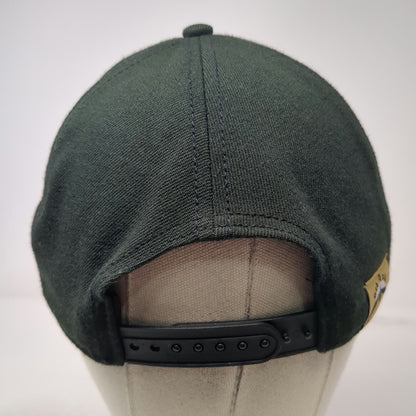 Art 4 All Abby Paffrath 5 Panel Black Green One Size Bear Landscape Mesh Hat