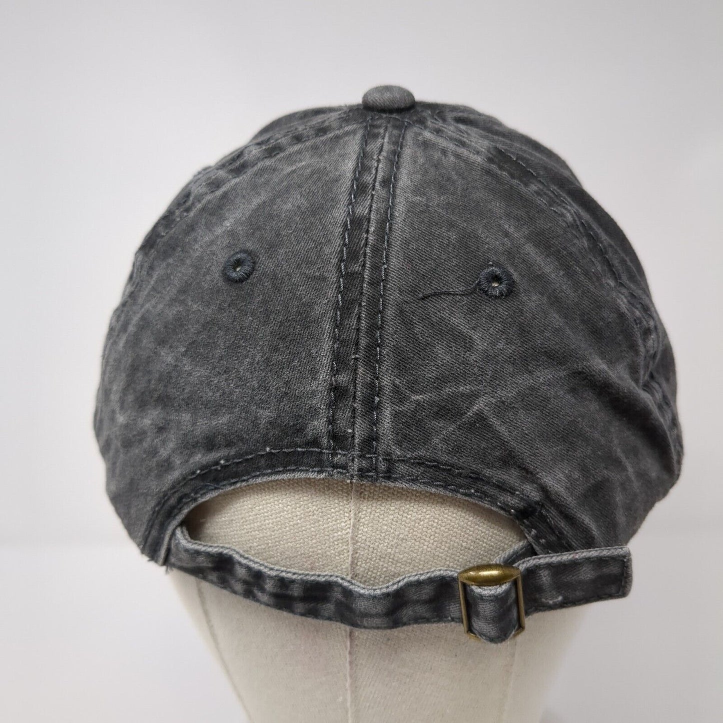 Unbranded Slideback Hat Solid Gray One Size Blank Adjustable Outdoor