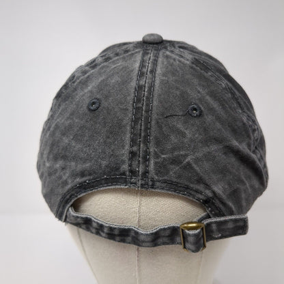 Unbranded Slideback Hat Solid Gray One Size Blank Adjustable Outdoor