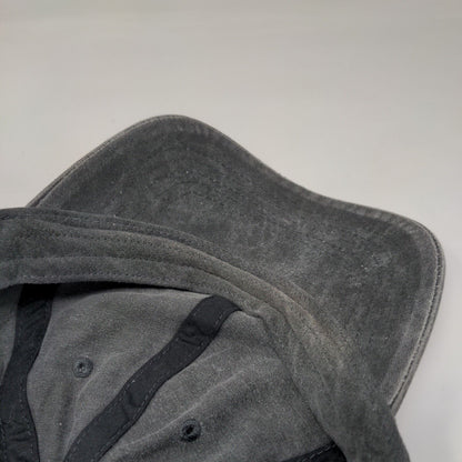 Unbranded Slideback Hat OSFM Adjustable 6 Panel Vent Holes Blank Solid