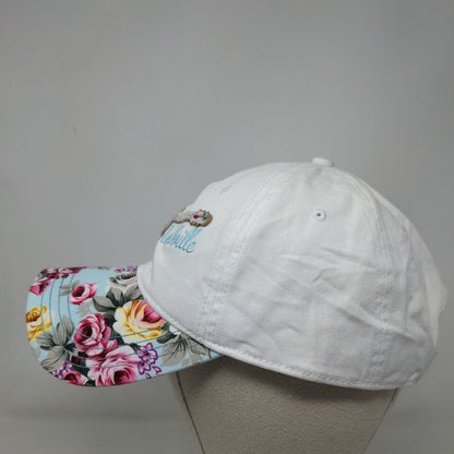 Nashville Floral Guitar Strapback Hat Multi One Size Embroidered Adjustable