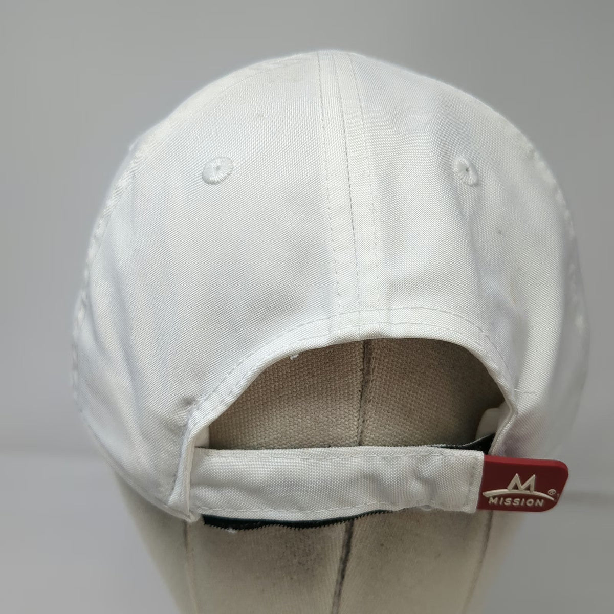 Mission Baseball Cap White One Size Enduracool Performance Strapback Cooling Hat
