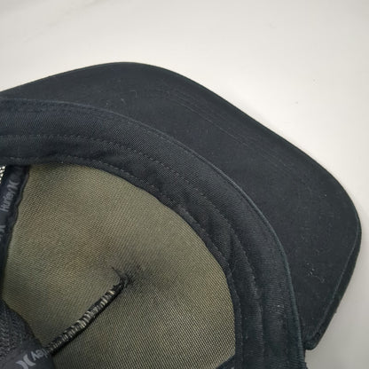 Hurley Trucker Hat Black Multicolor One Size Floral Tropical Foam Mesh Snapback