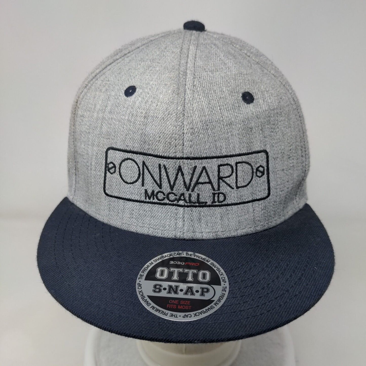 Onward McCall ID Snapback Hat Multi OSFM Embroidered Colorblock Otto