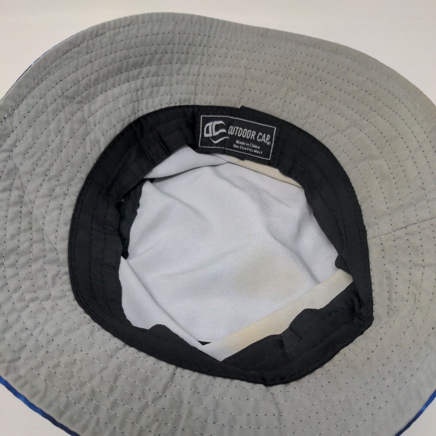 Mossy Oak Elements Agua Bucket Hat Blue OSFM Outdoor Cap All Over Print