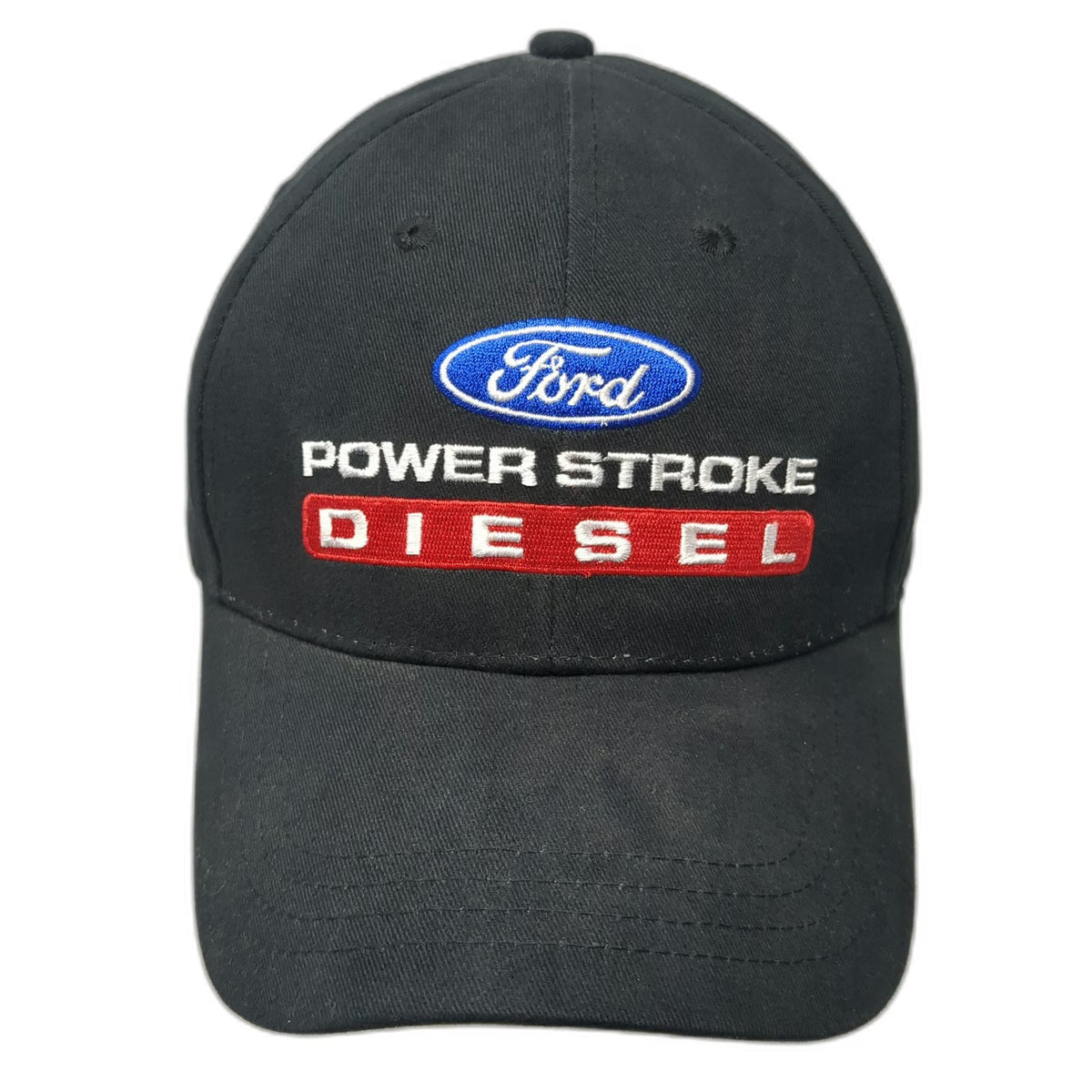 Ford Power Stroke Diesel Logo Black Baseball Cap One Size Adjustable Slideback