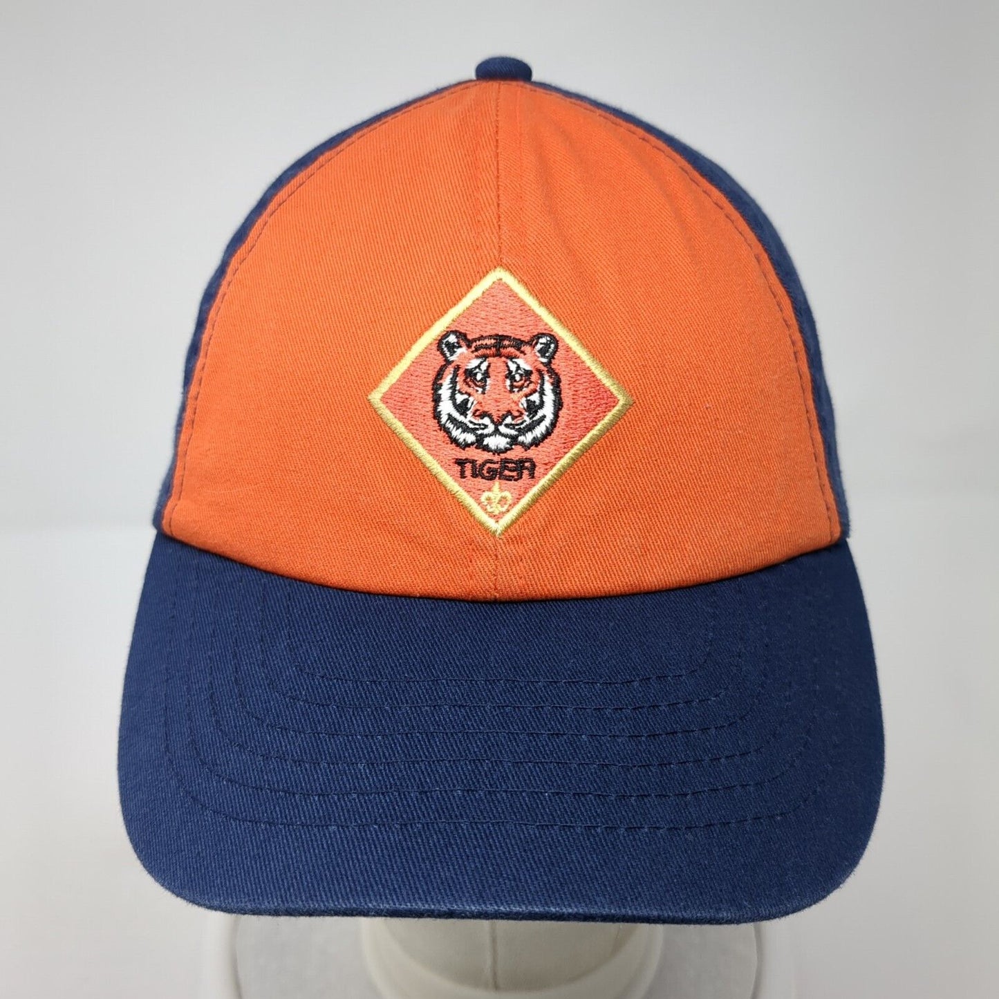 Tiger Boy Scouts of America Strapback Hat Multicolor S/M Adjustable Embroidered