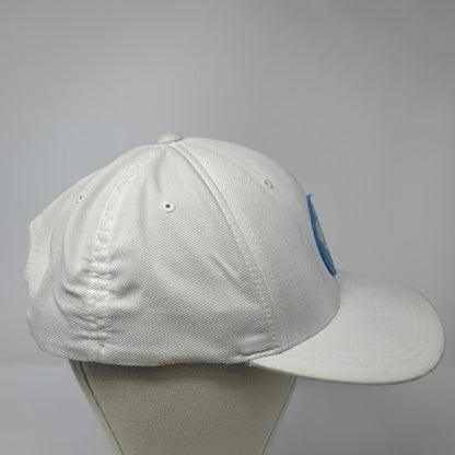 TravisMathew Snapback White One Size 110 Flexfit Patch Golf Hat Structured 2007
