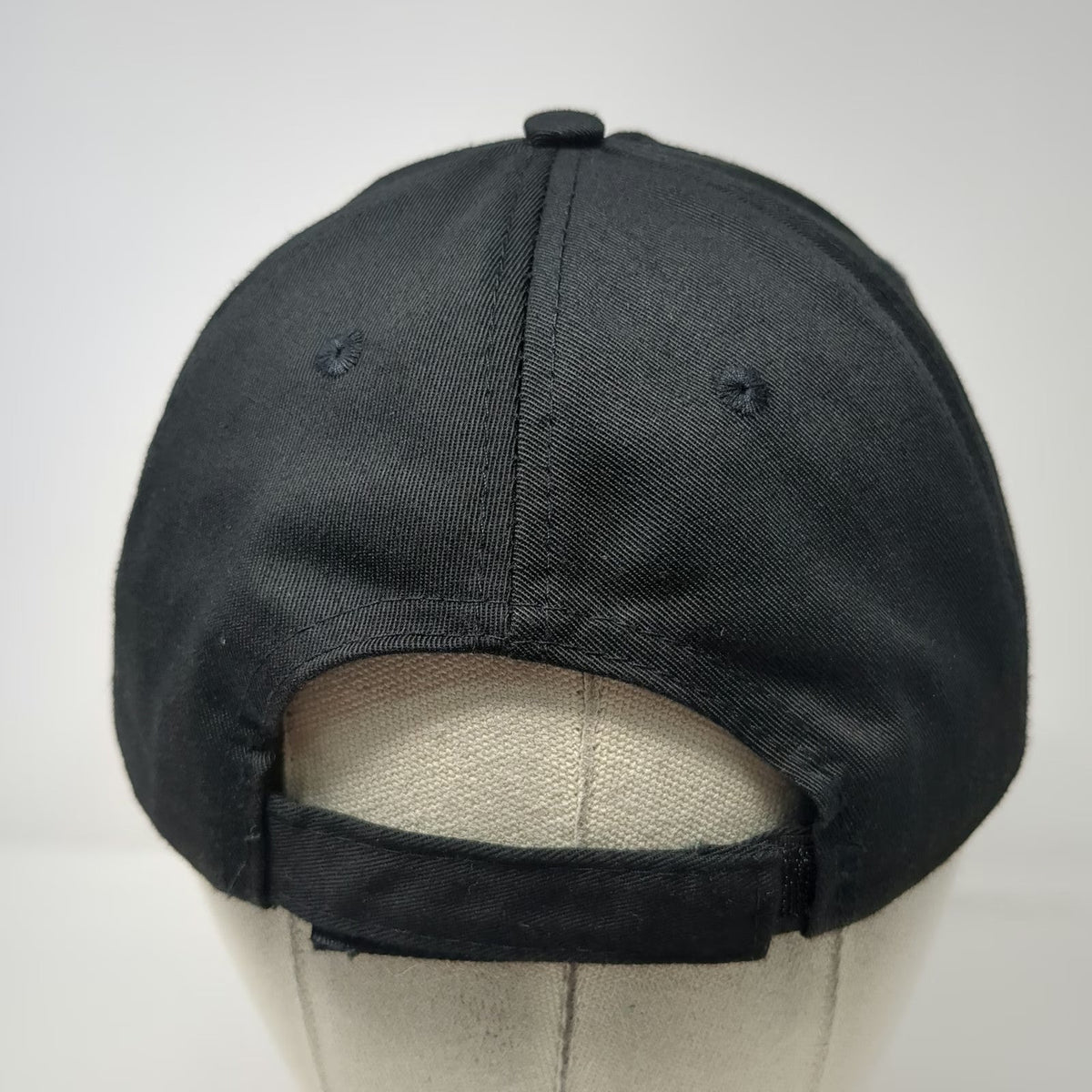 HTT 5 Panel Black One Size Hat Gourmet Dining Services Waiter Logo Strapback
