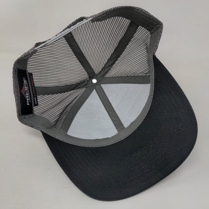 Crossfit Iron Legion Patch Snapback Mesh Back Trucker Hat Black One Size