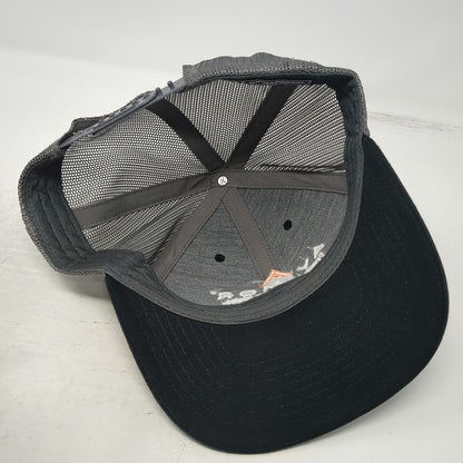 Richardson Trucker Hat Black One Size Mesh Back Snapback Toys For Tots Avimor