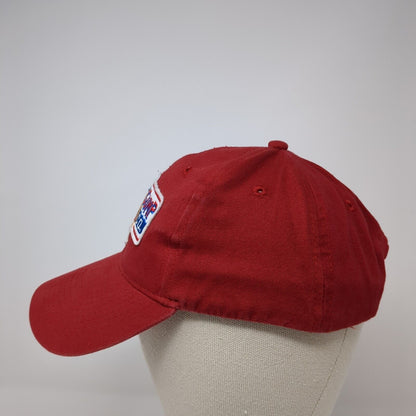 Bubba Gump Shrimp Co. Snapback Hat Red OS Adjustable Embroidered 6 Panel