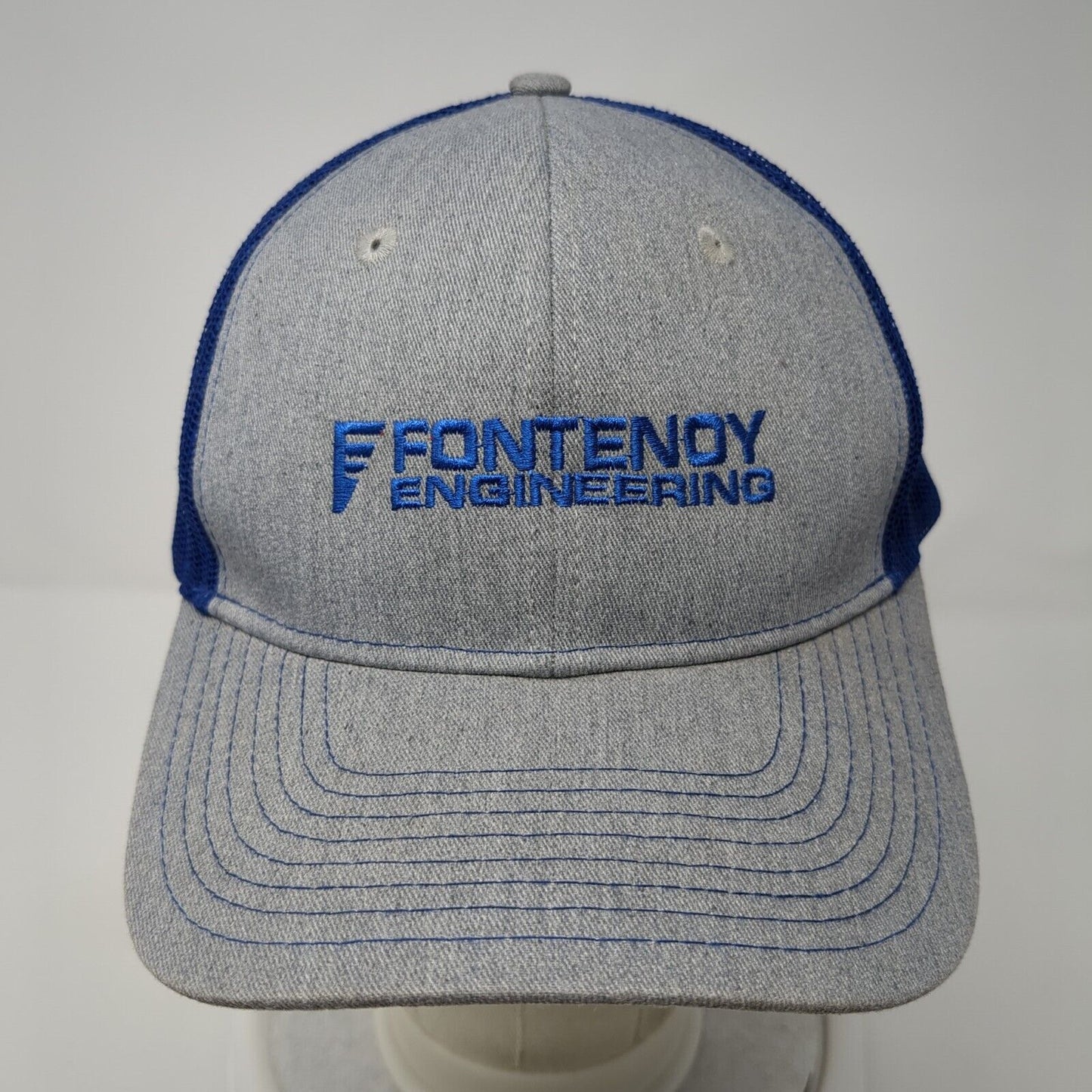 Fontenoy Engineering Snapback Trucker Hat Multi One Size Mesh Back