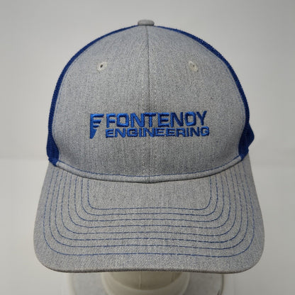 Fontenoy Engineering Snapback Trucker Hat Multi One Size Mesh Back