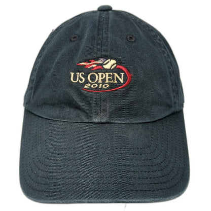 American Needle Baseball Cap Blue One Size US Open 2010 Cotton Slideback Hat