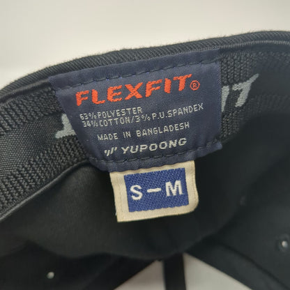 Flexfit Baseball Cap Black M Western Heating Air Conditioning Hat Fitted Logo