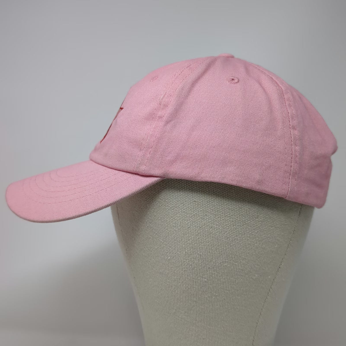 Jeffree Star Baseball Cap Pink OSFM Star Logo Slideback Branded Seam Tape Hat