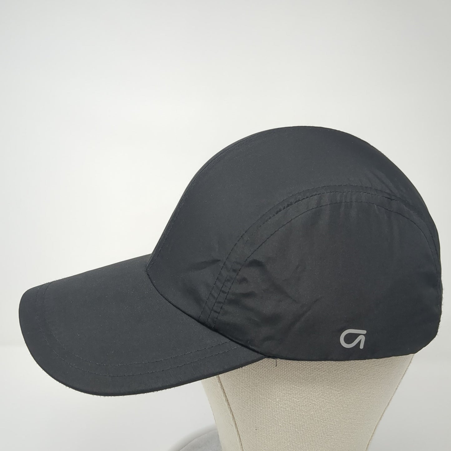 Gap Strapback Baseball Cap Black Medium Adjustable Lightweight Blank Polyester
