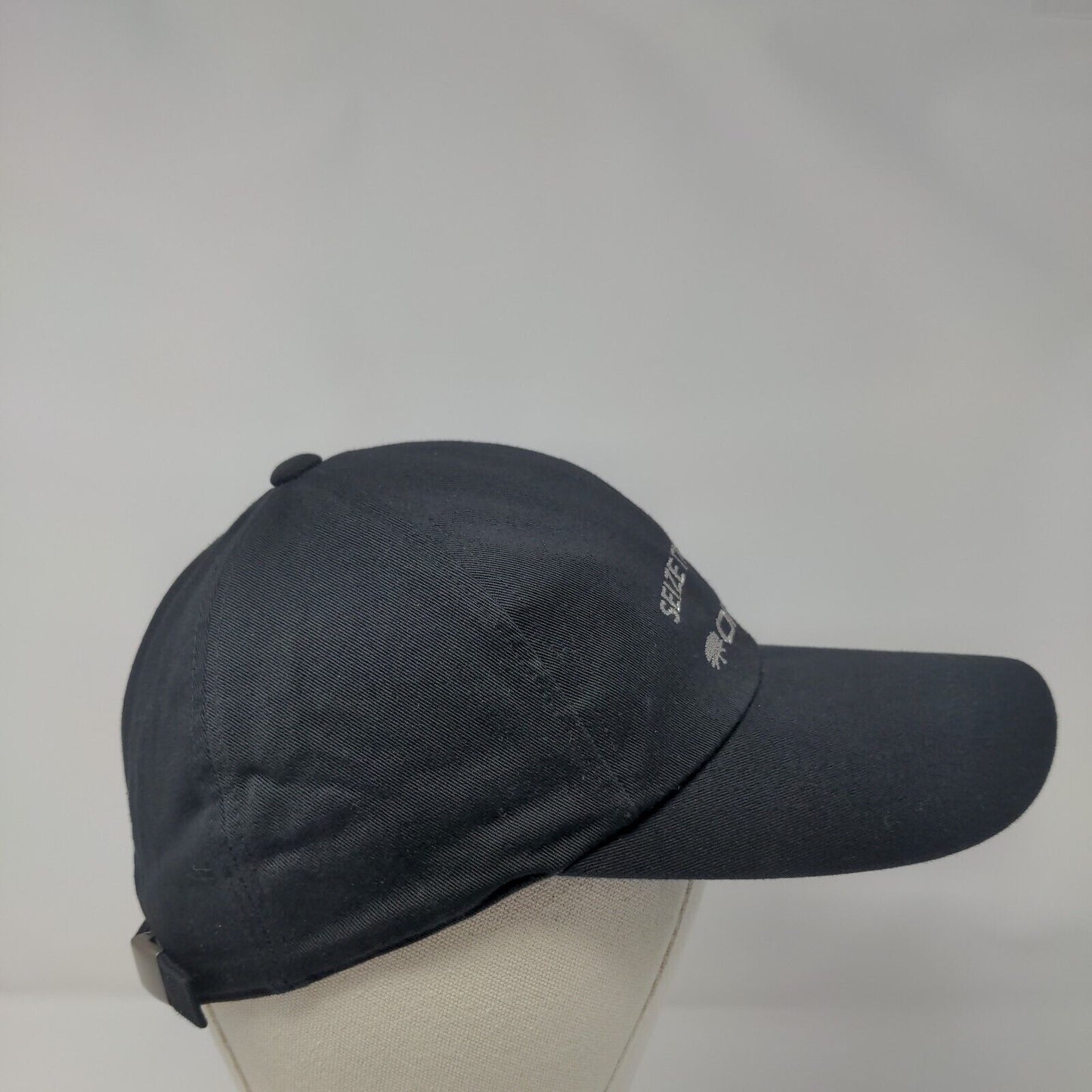 Seize The Night! Orion Slideback Hat Black One Size 6 Panel Embroidered