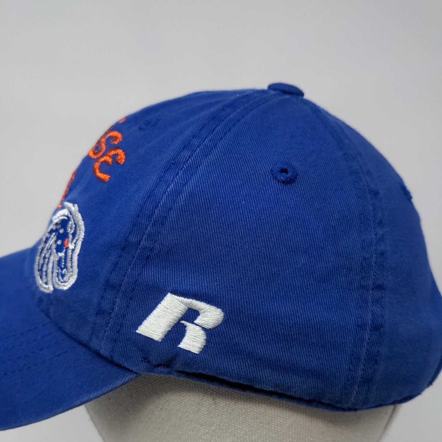 Boise State Broncos Slideback Hat Blue OSFA Rhinestone 6 Panel Russell NCAA