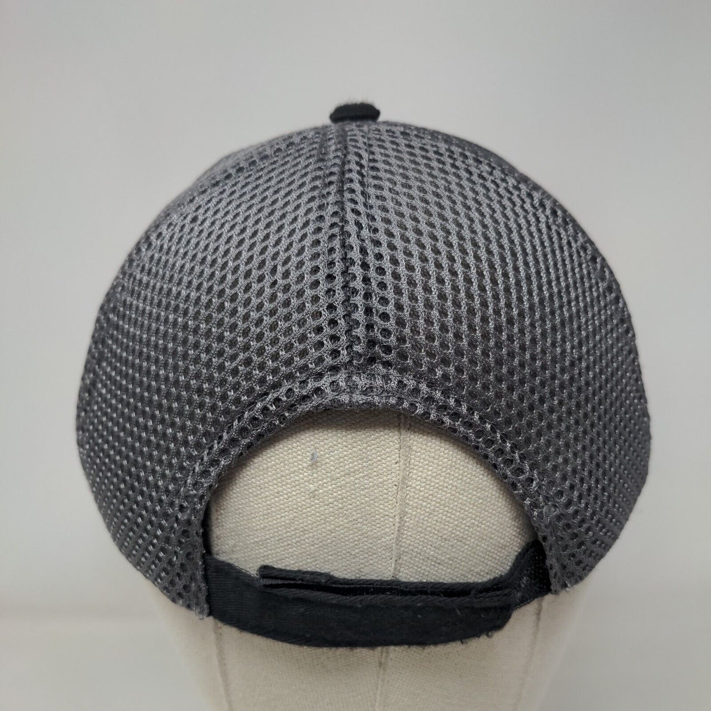 O'Reilly Auto Parts Strapback Mesh Back Hat Black One Size Embroidered