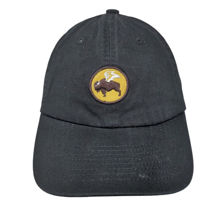 Buffalo Wild Wings Slideback Hat Black One Size Embroidered Employee