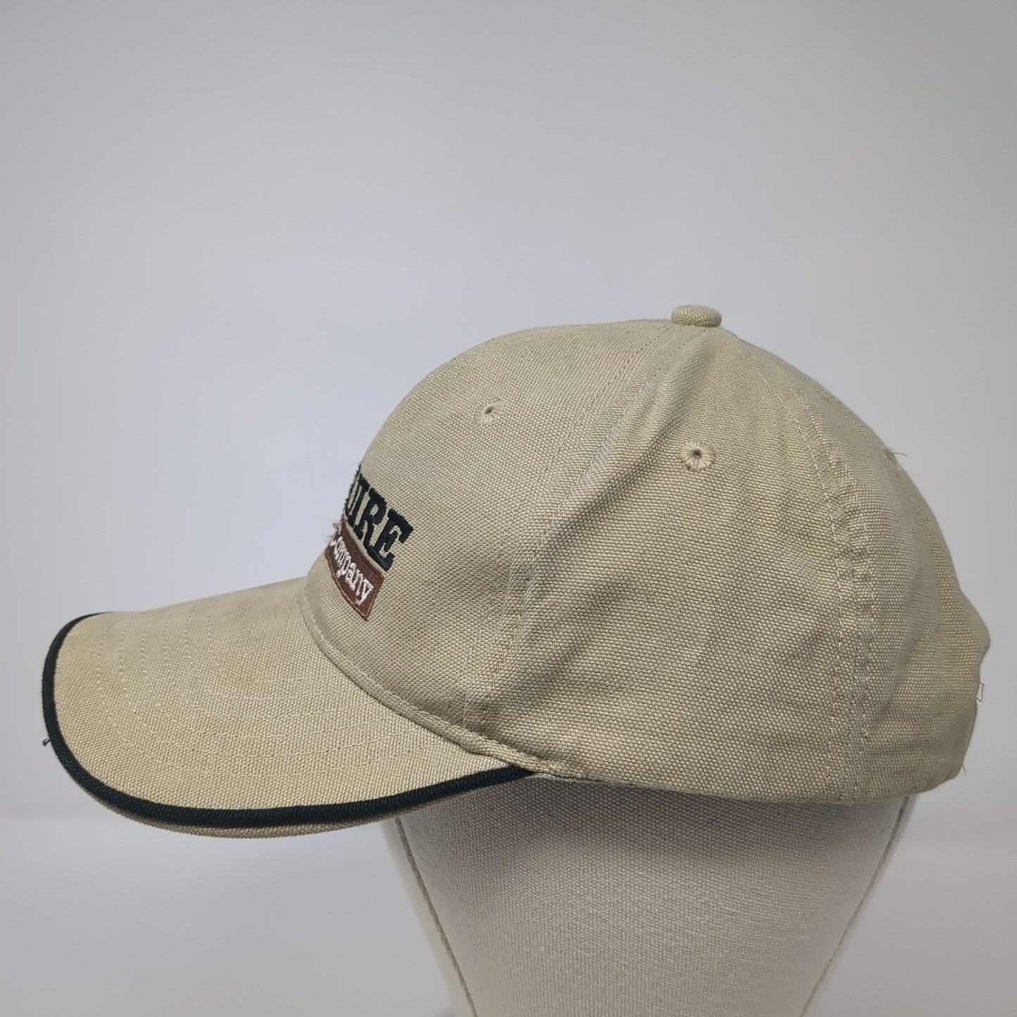 McGuire Bearing Company Strapback Baseball Cap Brown OS Adjustable Headshots