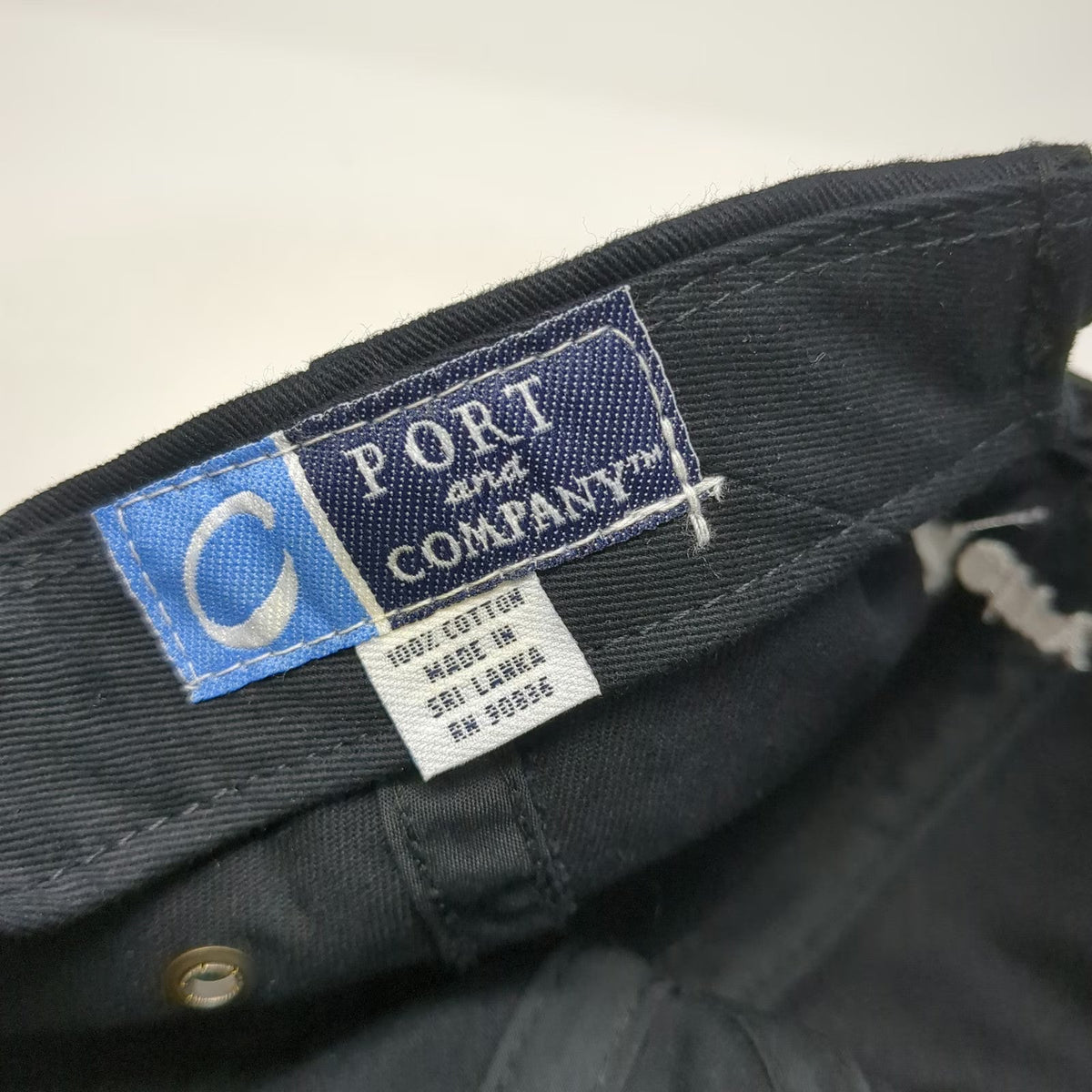 Port and Company Windrider Forum Park City Utah Baseball Cap Black One Size Hat