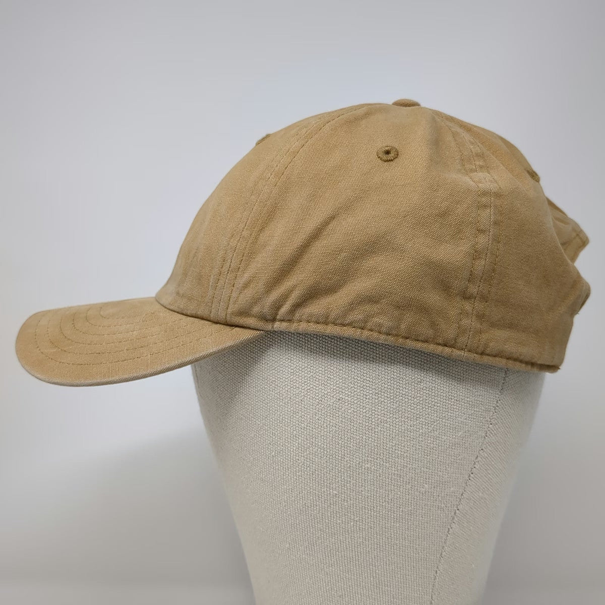 The North Face Baseball Cap Brown One Size Cotton Embroidered Logo Slideback Hat