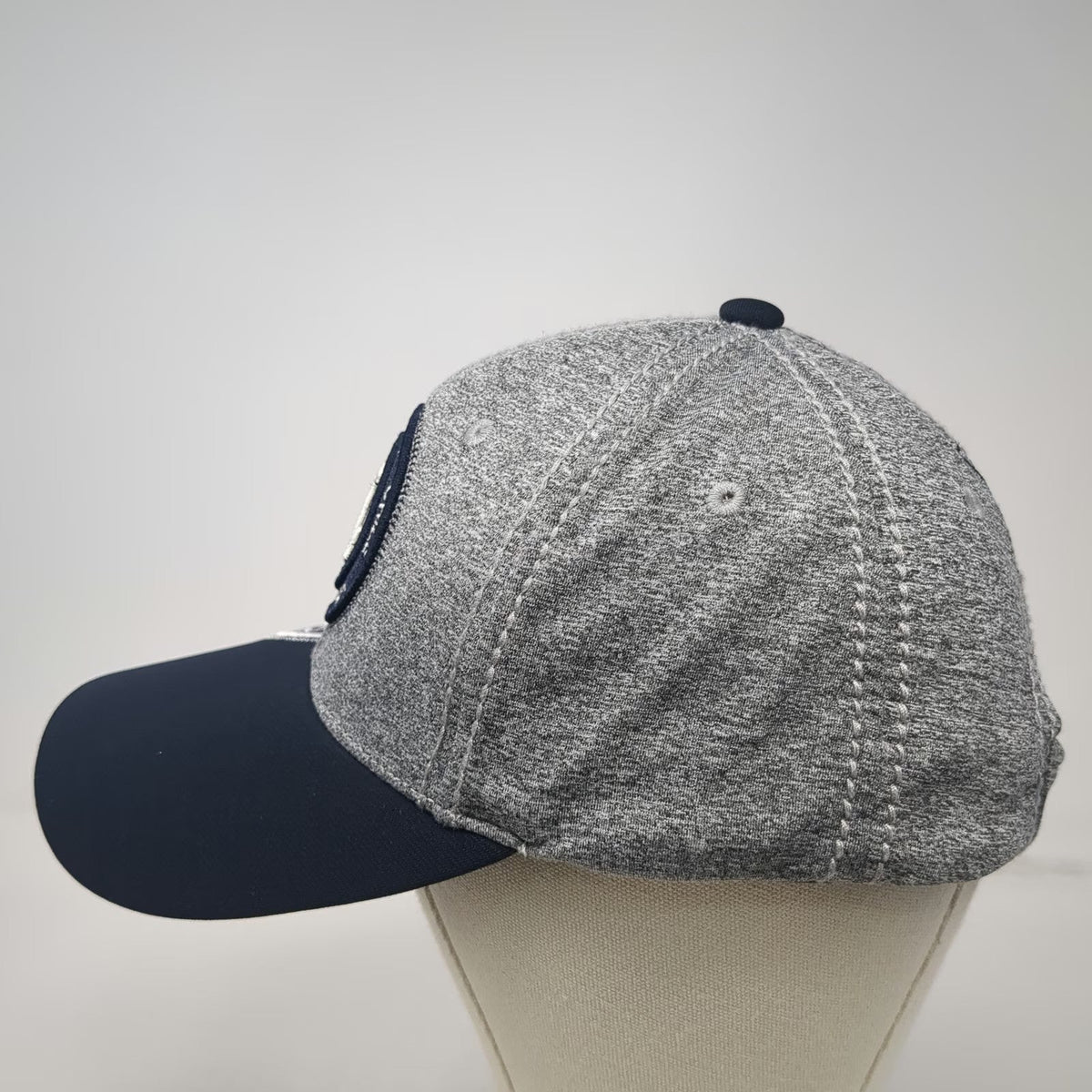 Robin Ruth Baseball Cap Gray Blue Chile Souvenir CL Patch Heathered One Size Hat