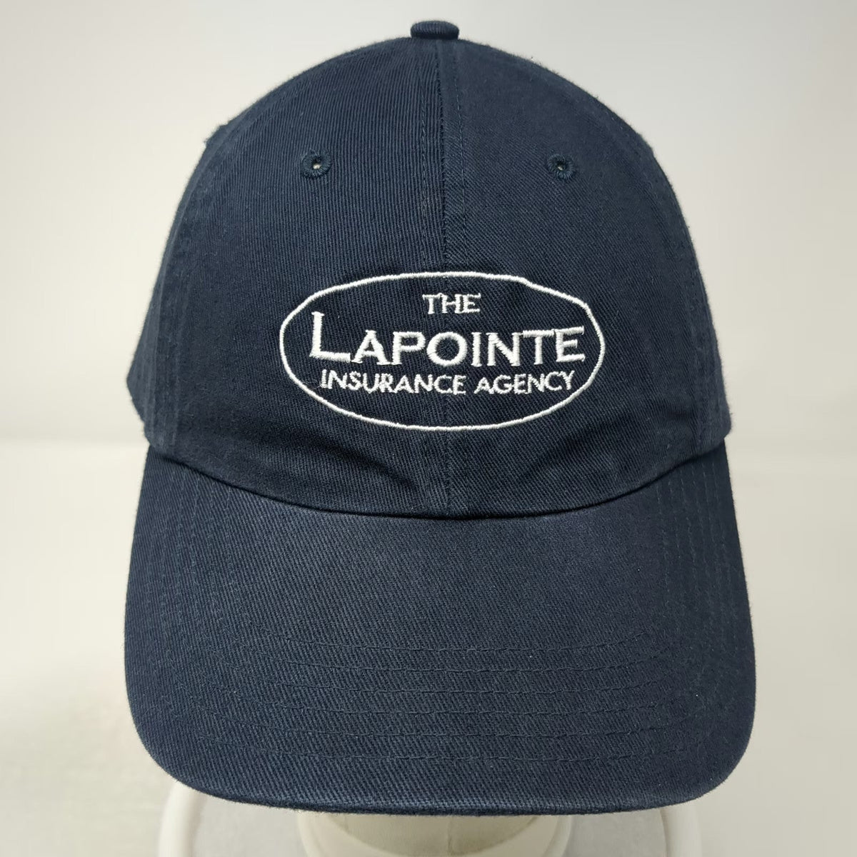 Richardson Baseball Cap Blue One Size Lapointe Insurance Agency Slideback Hat
