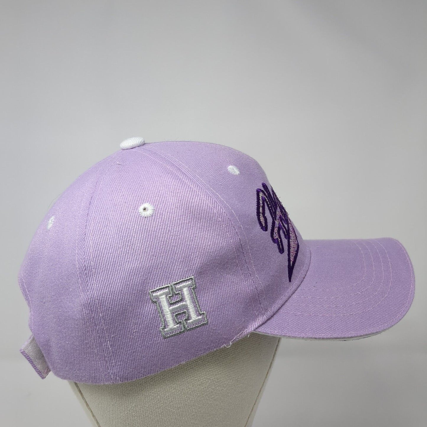 Hawaii Strapback Hat Purple One Size Adjustable Embroidered Chelona