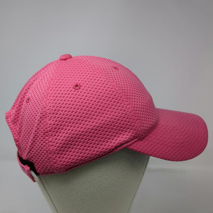 Nike Baseball Cap Pink One Size Dri-Fit Mesh Tailwind Strapback Running Hat