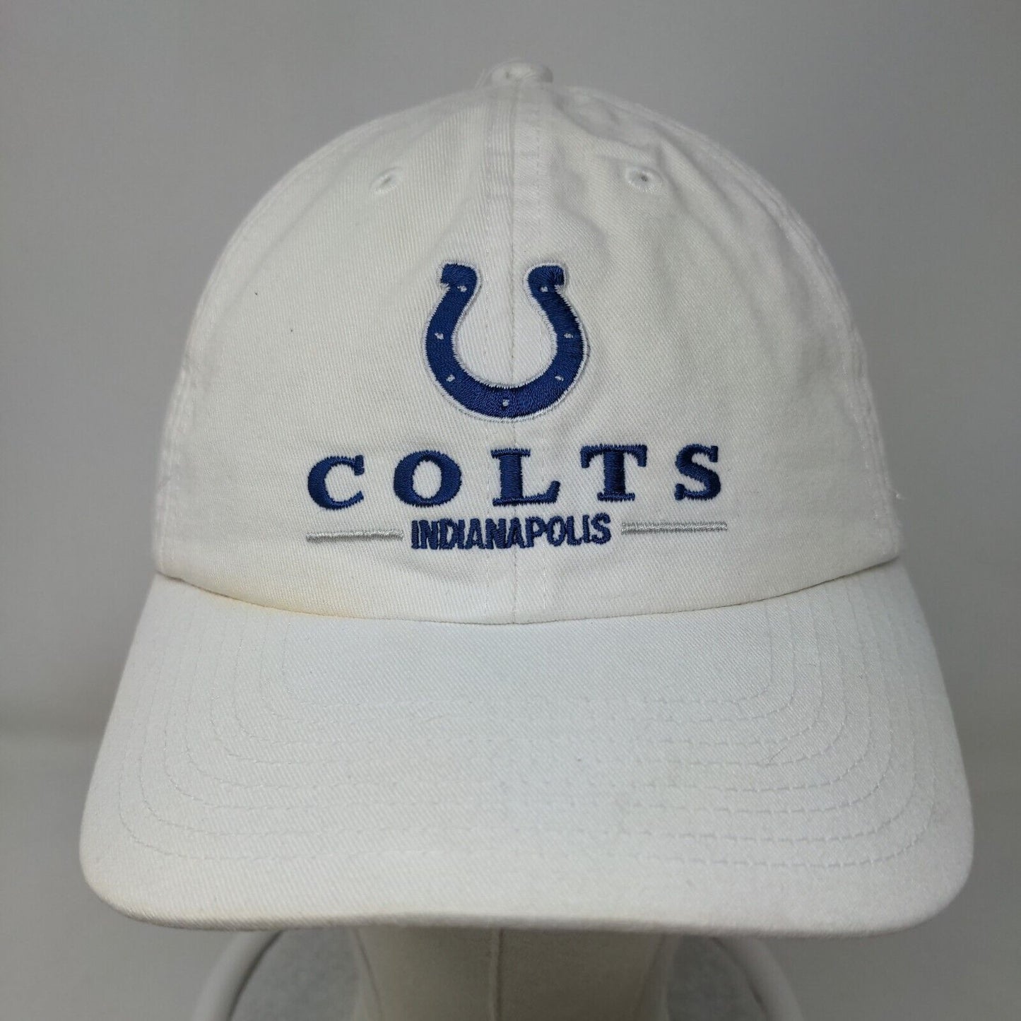 NFL Men's Slideback Hat White Size OSFA Embroidered Indianapolis Colts Logo