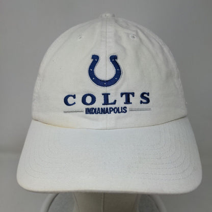 NFL Men's Slideback Hat White Size OSFA Embroidered Indianapolis Colts Logo