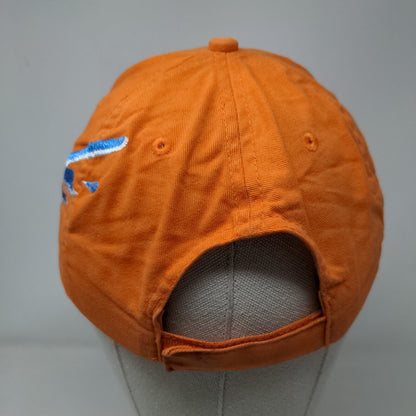Suwannee Marina Florida Strapback Hat Orange OS Adjustable Embroidered Otto