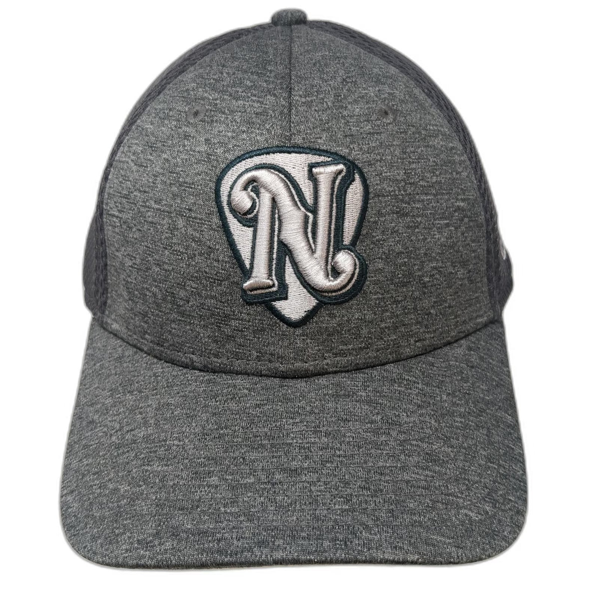 Nashville Sounds MiLB New Era Baseball Cap Gray XL Mesh Back Stretch Fit Hat